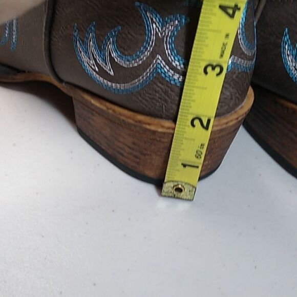 NWT Roper Cowgirl Boots women's 10 man-made materials Countrycore Granny Chic - Picture 9 of 9